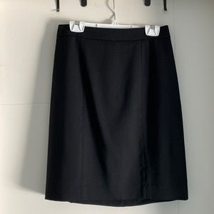 Club Monaco Wool Blend Pencil Skirt Black Size 0